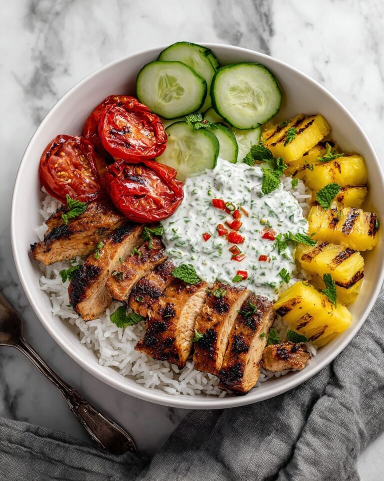 Greek Chicken Tzatziki Bowls Recipe