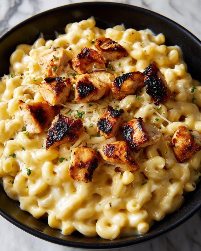 Honey Pepper Chicken Mac and Cheese Recipe