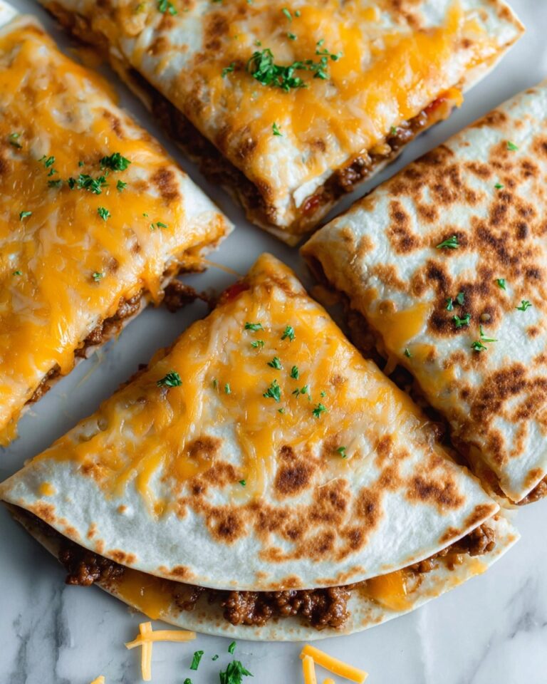 Loaded Cheesy Pocket Tacos Recipe