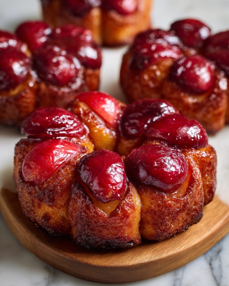 Rhubarb Cream Cheese Monkey Bread Recipe