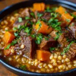 Beef and Barley Soup Recipe