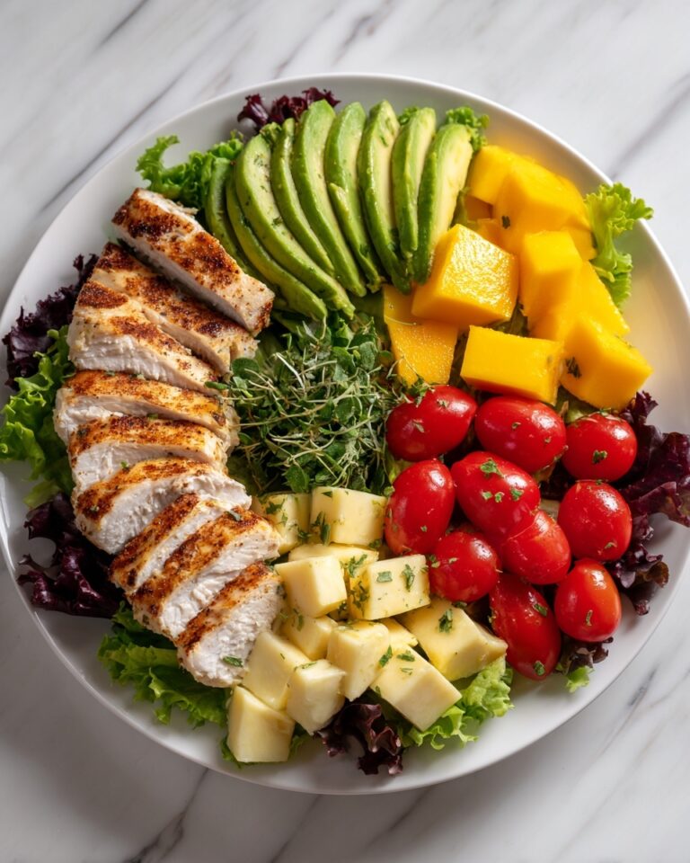 Easy Chicken Cobb Salad Recipe