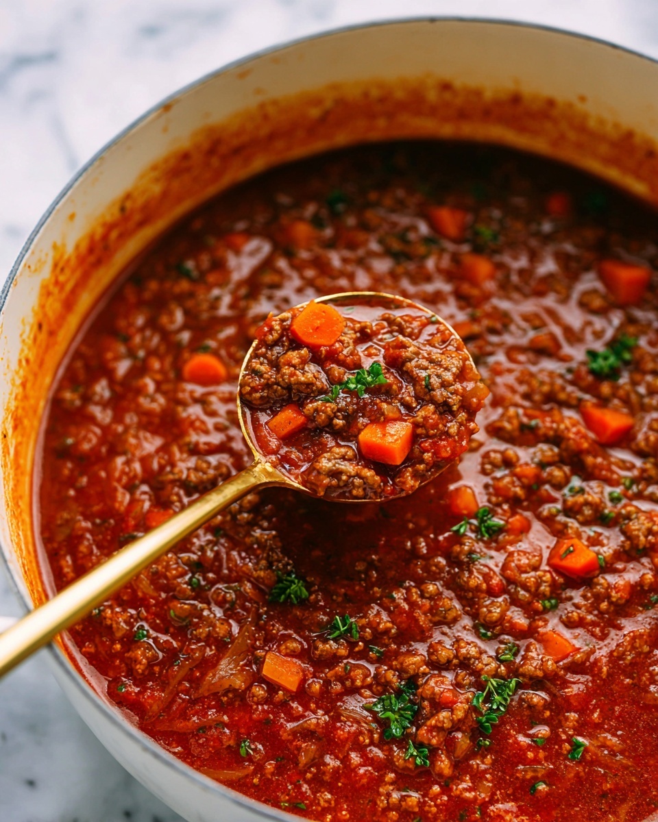 The Best Meat Sauce Recipe - Recipe Image