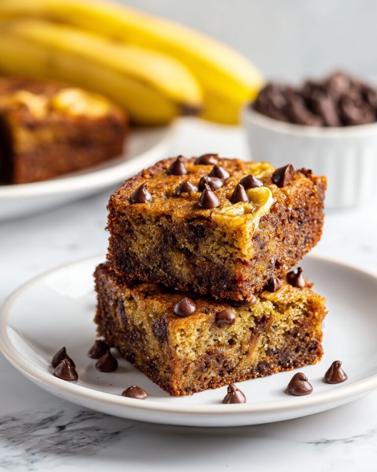 Banana Chocolate Chip Snack Cake Recipe