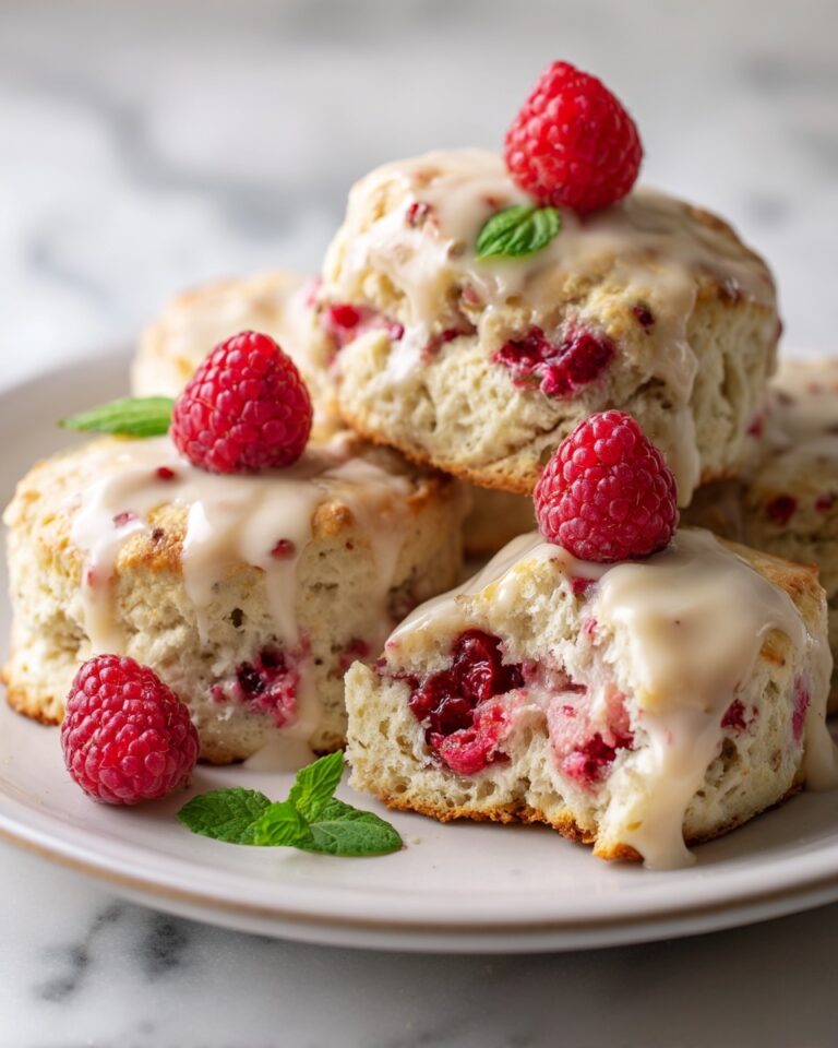 Raspberry White Chocolate Scones Recipe
