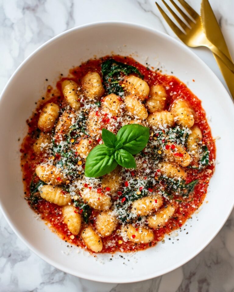 One-Pan Creamy Sausage Gnocchi Recipe