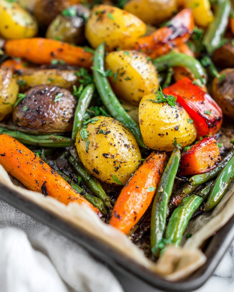 Garlic Herb Roasted Veggies Recipe - Recipe Image
