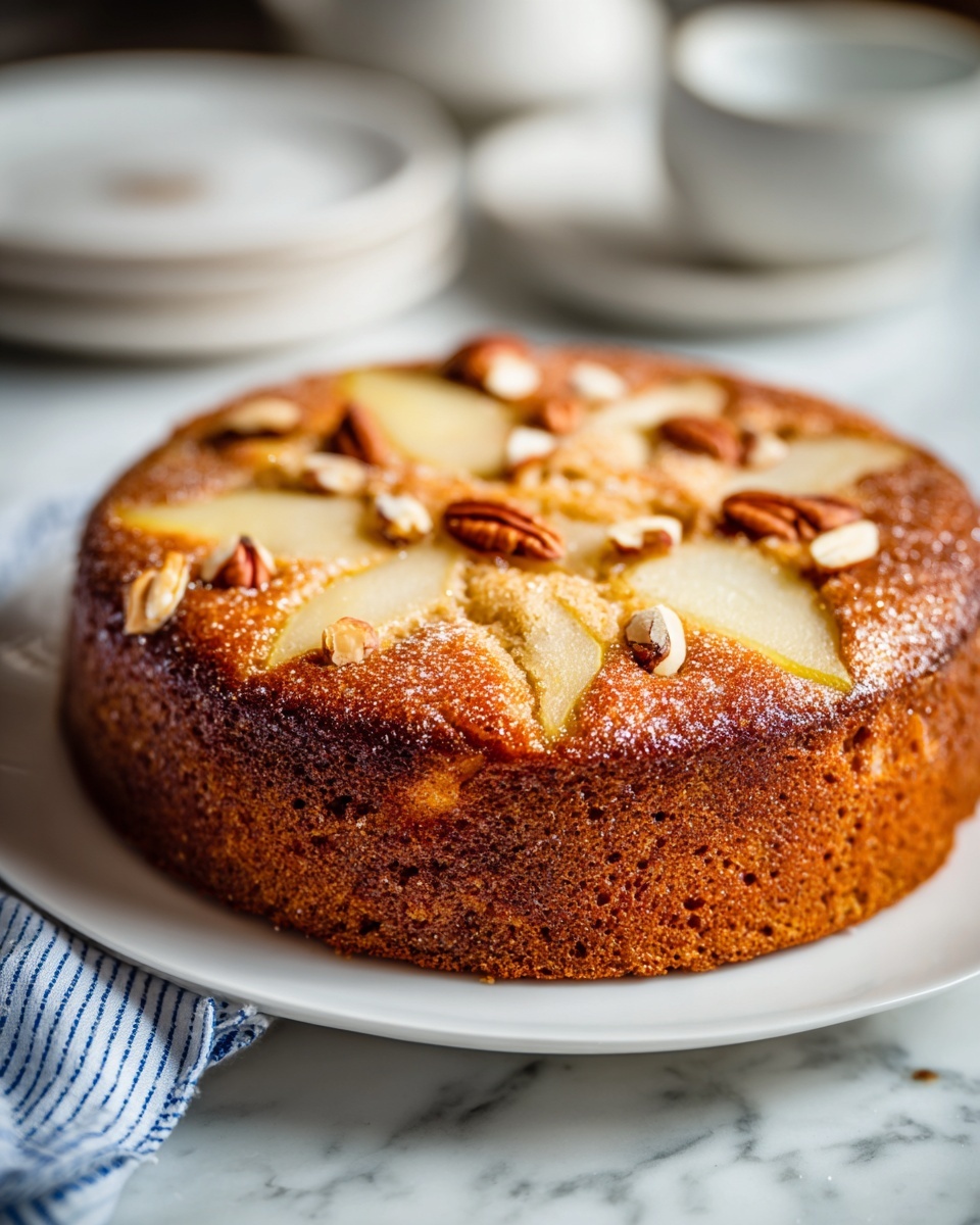 Moist, Fluffy Almond Flour Apple Cake (Gluten-Free) Recipe - Recipe Image