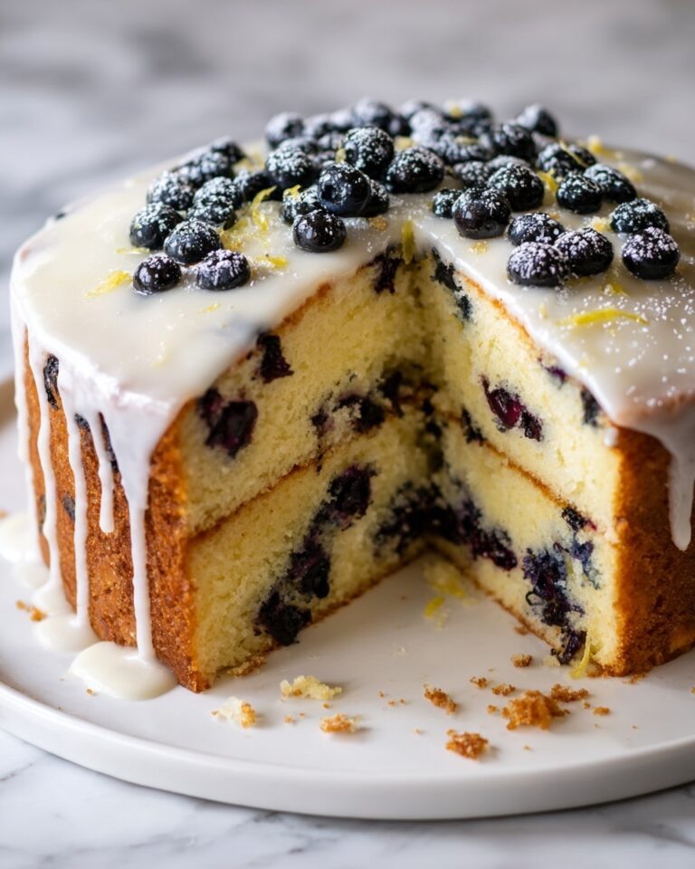 Lemon Blueberry Coffee Cake Recipe
