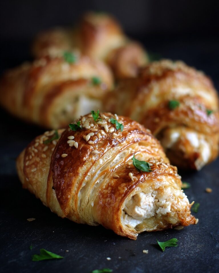 Baked Chicken Stuffed Crescent Rolls Recipe