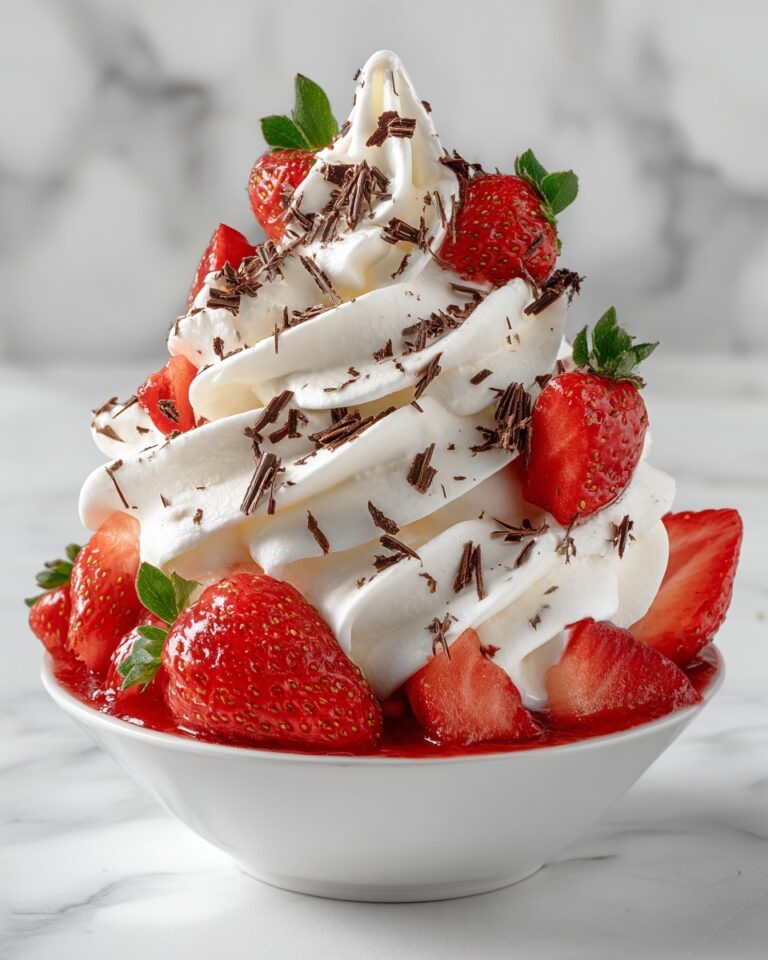 Creamy Strawberry Vanilla Delight Recipe