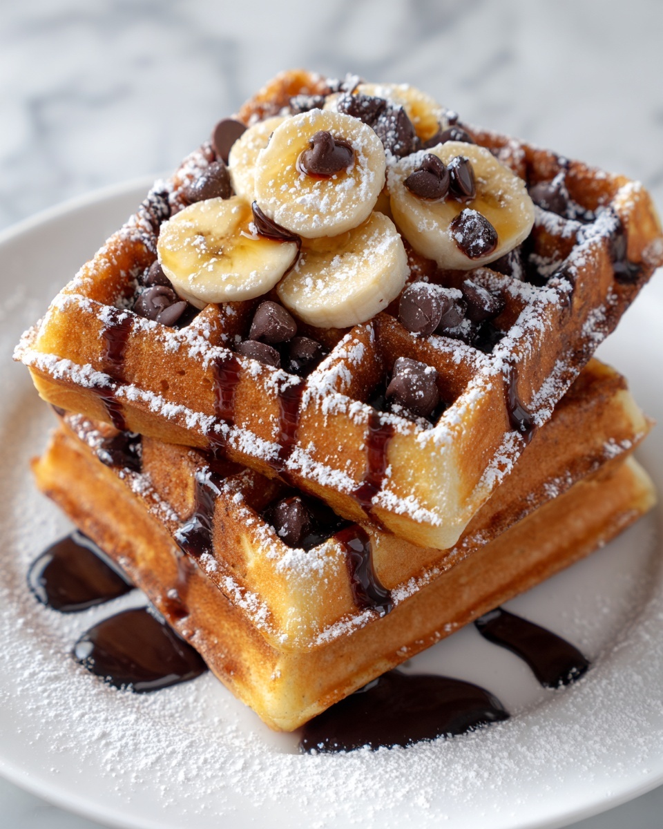 Chocolate Protein Waffles Recipe - Recipe Image
