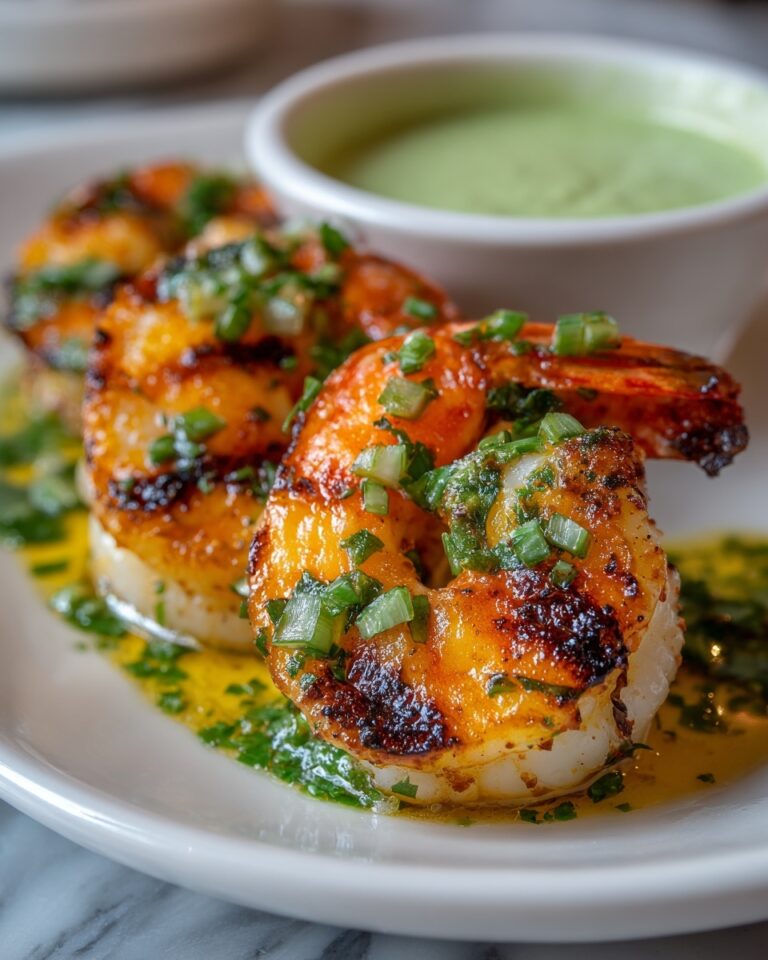 Garlic Confit Butter BBQ Butterflied Prawns Recipe