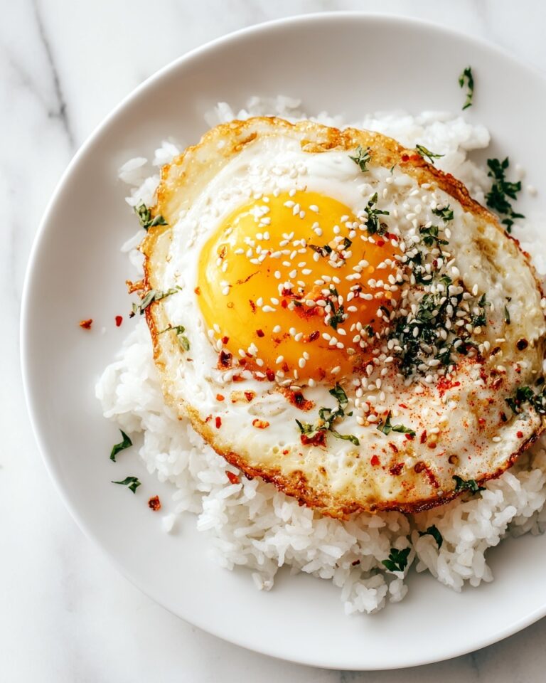 Easy Arroz Con Huevo Frito Recipe