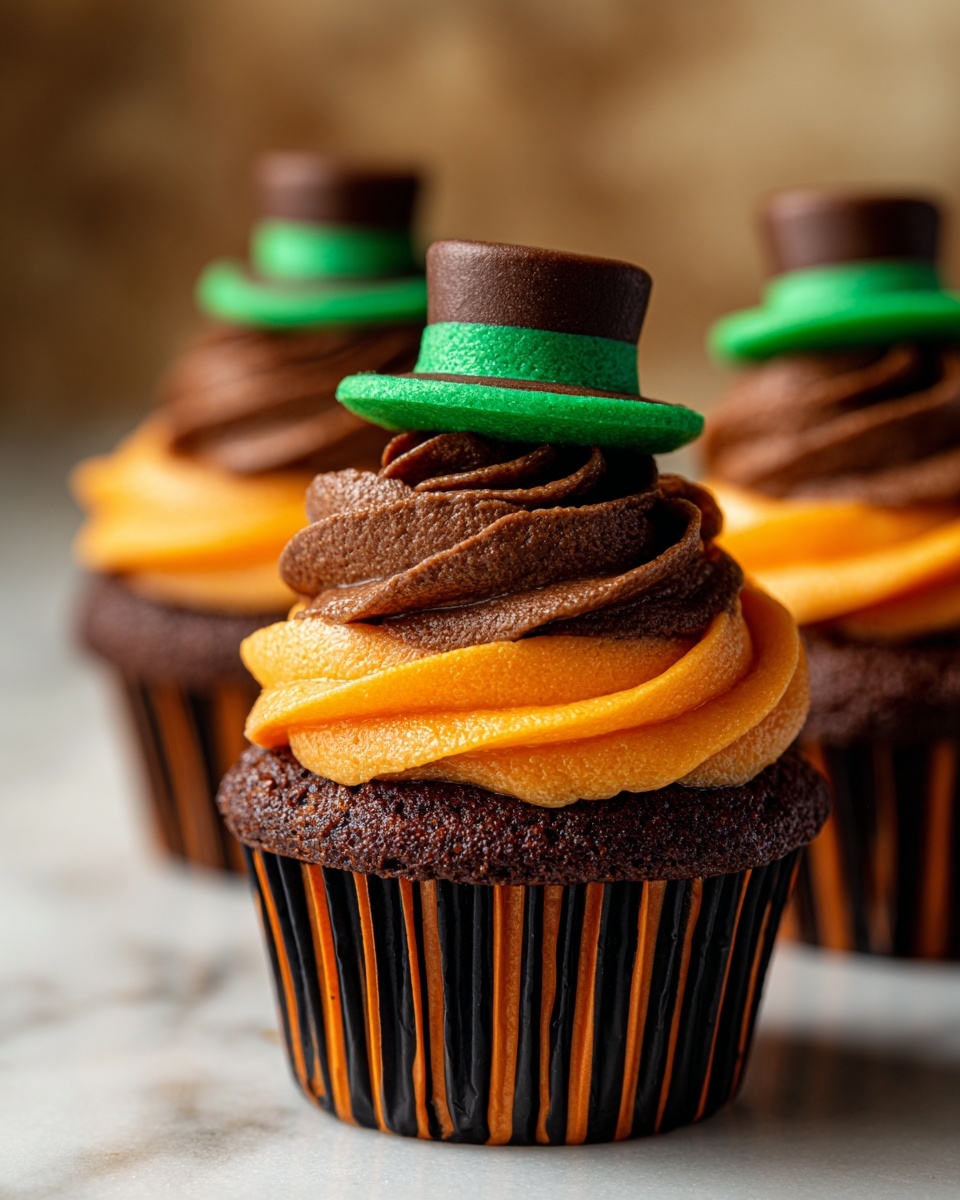 Spooky Witch Hat Cupcakes Delight Recipe - Recipe Image