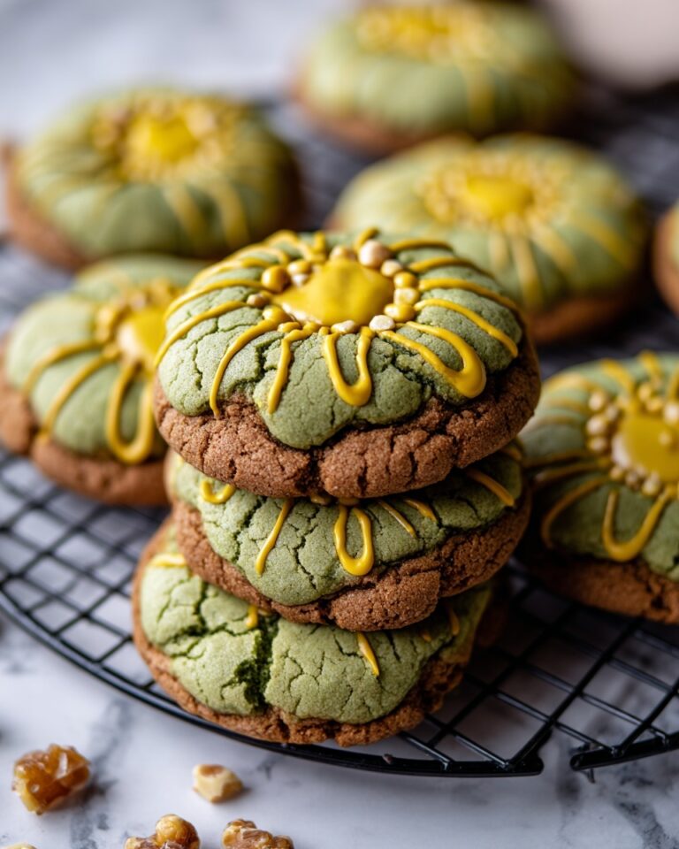 Pistachio Latte Sandwich Cookies Recipe