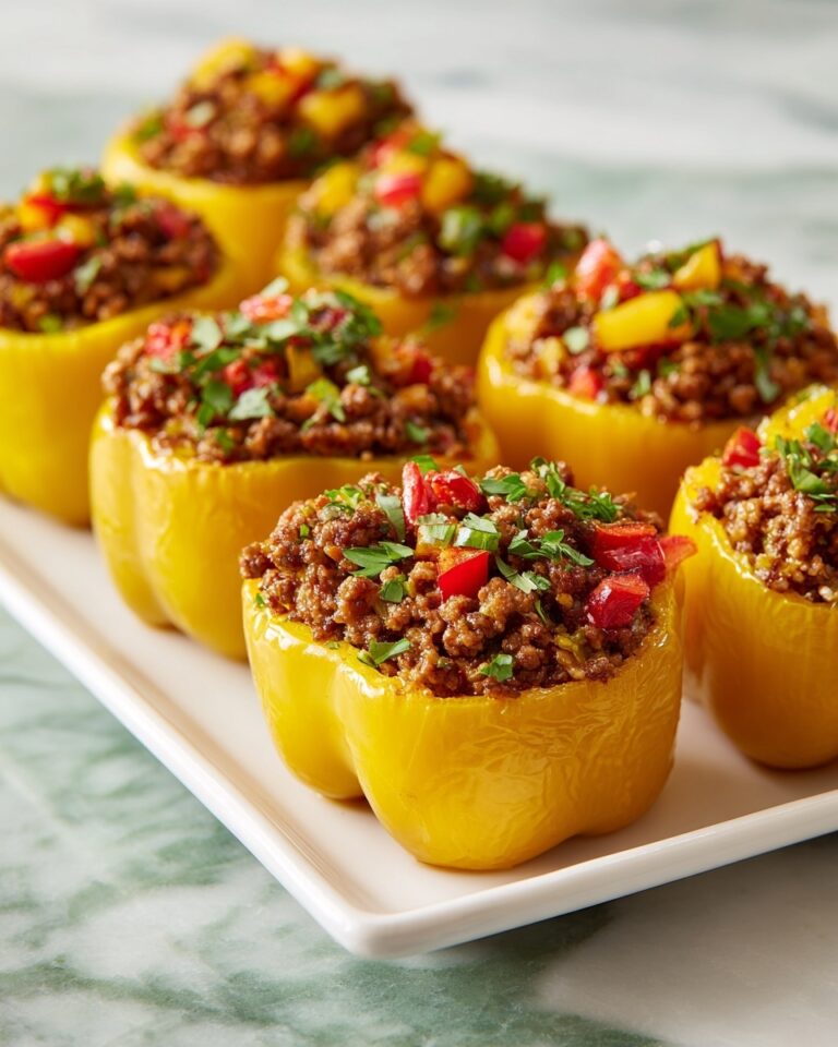 Easy Stuffed Mini Peppers Recipe