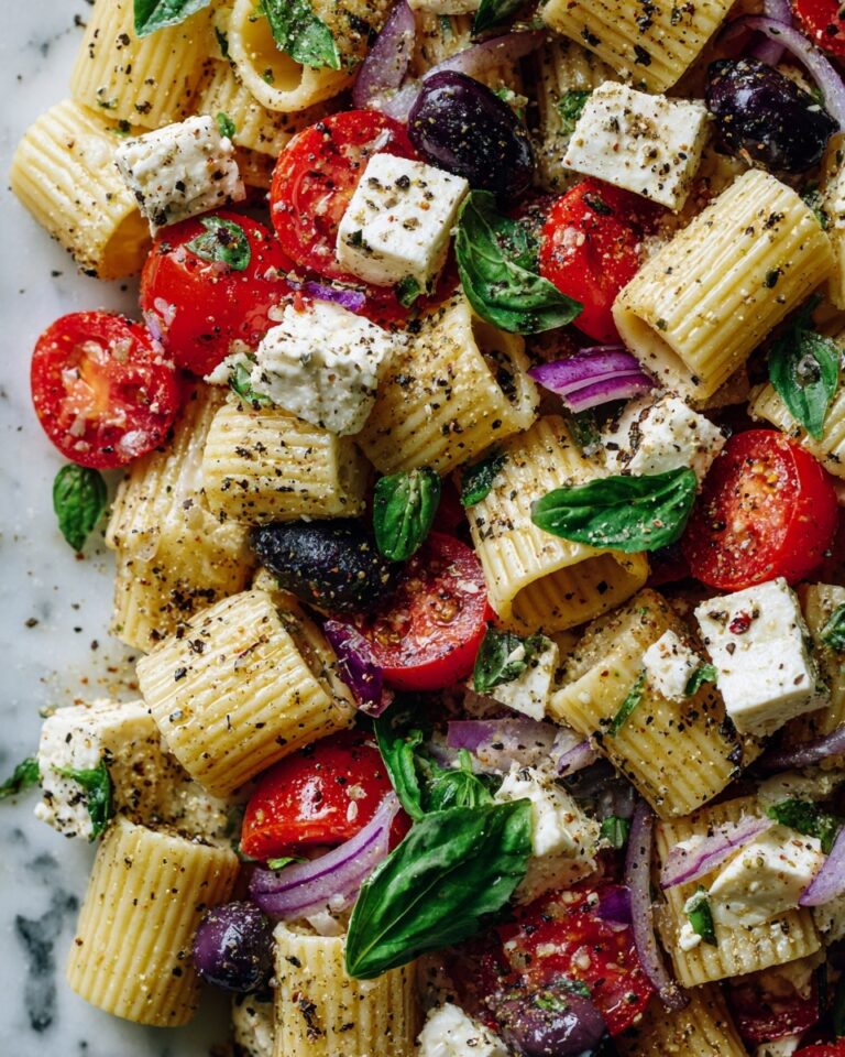 Greek Pasta Salad Recipe
