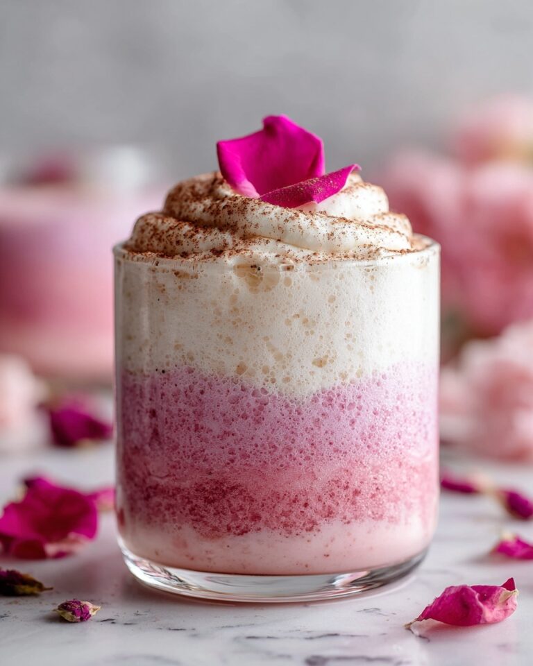 Almond Rose Latte Recipe