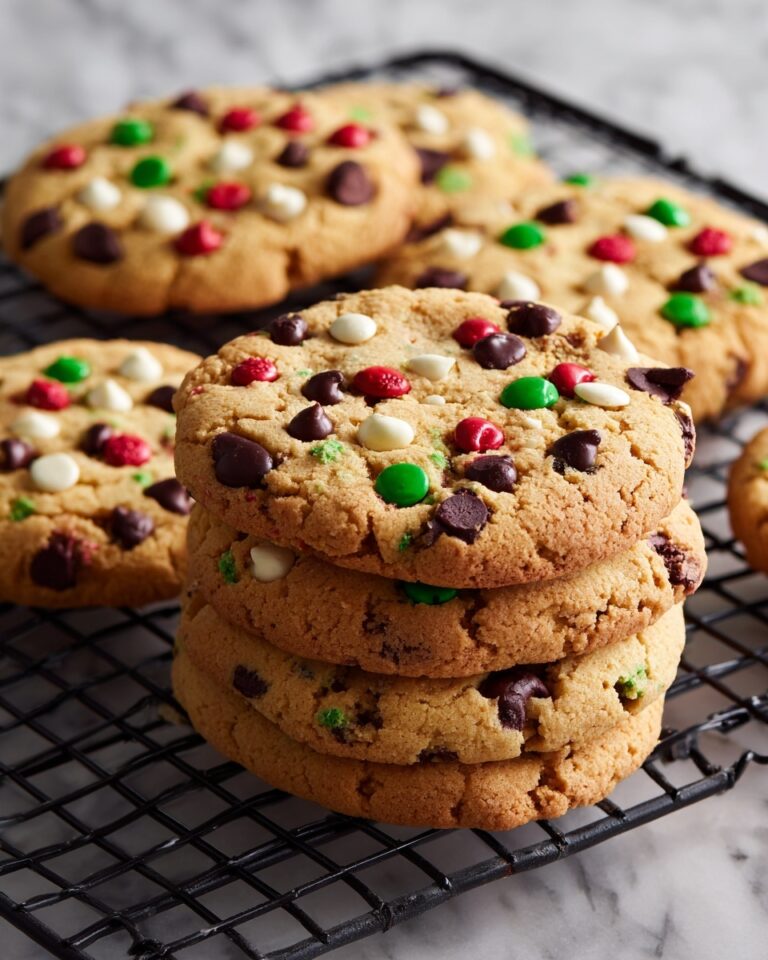 Festive Chocolate Chip Cookies for a Merry Christmas Recipe