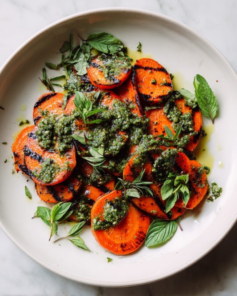 Crunchy Parmesan Carrots with Salsa Verde Recipe