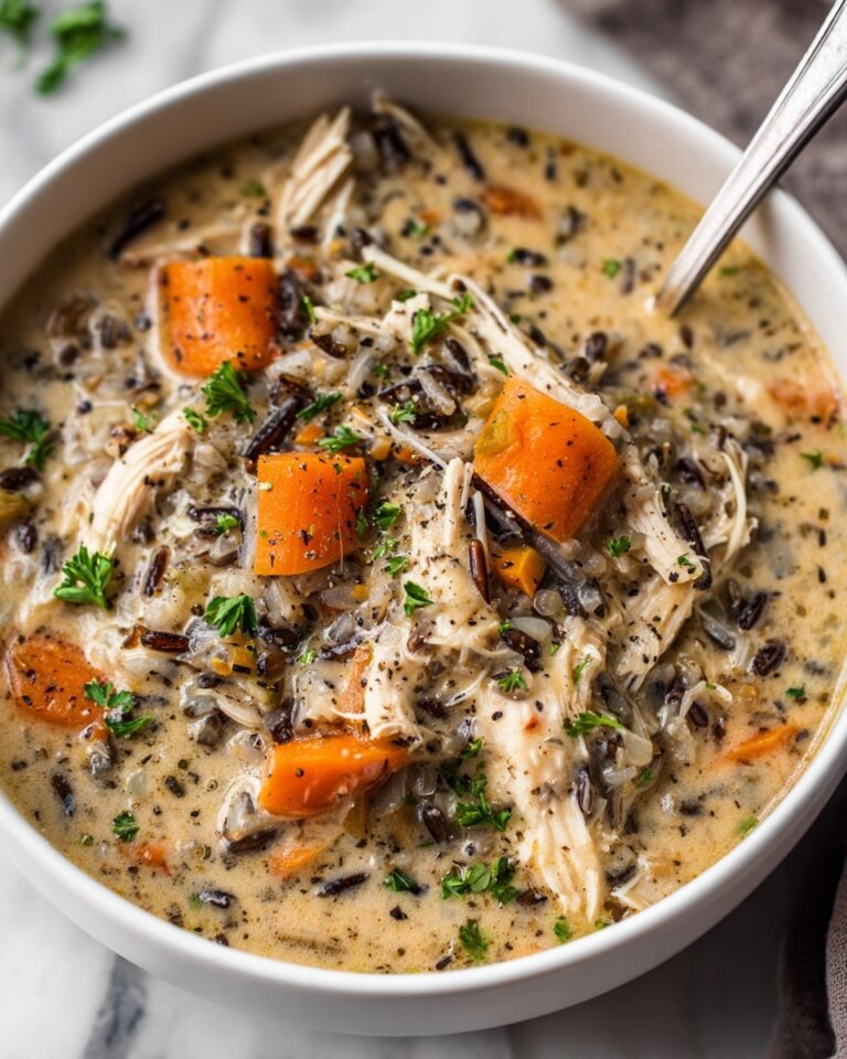 Healthy Chicken Wild Rice Soup Recipe