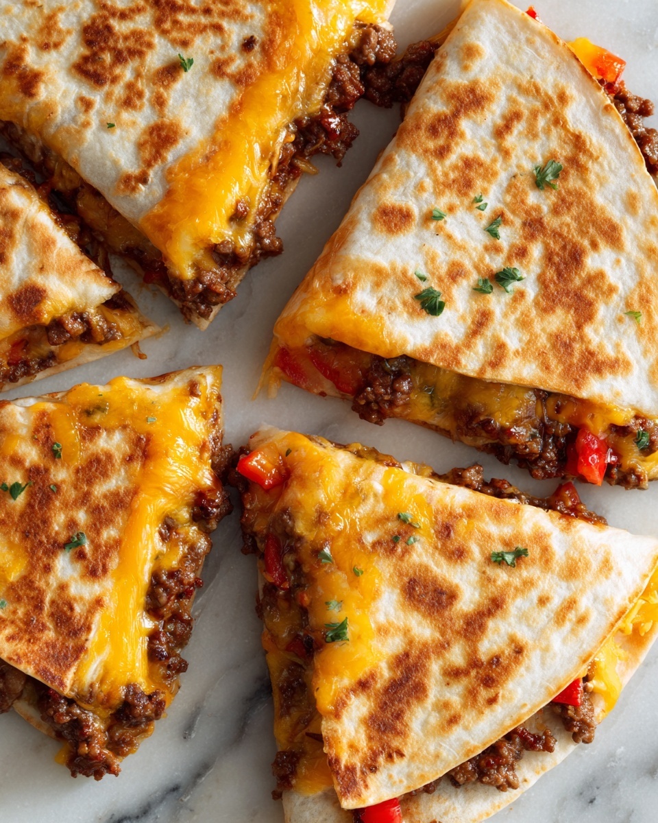 Loaded Cheesy Pocket Tacos Recipe - Recipe Image