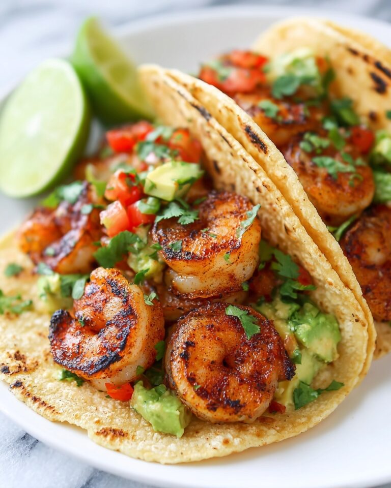 Grilled Shrimp Tacos with Avocado Salsa Recipe
