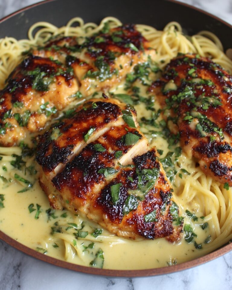 Creamy Lemon Herb Parmesan Chicken Recipe