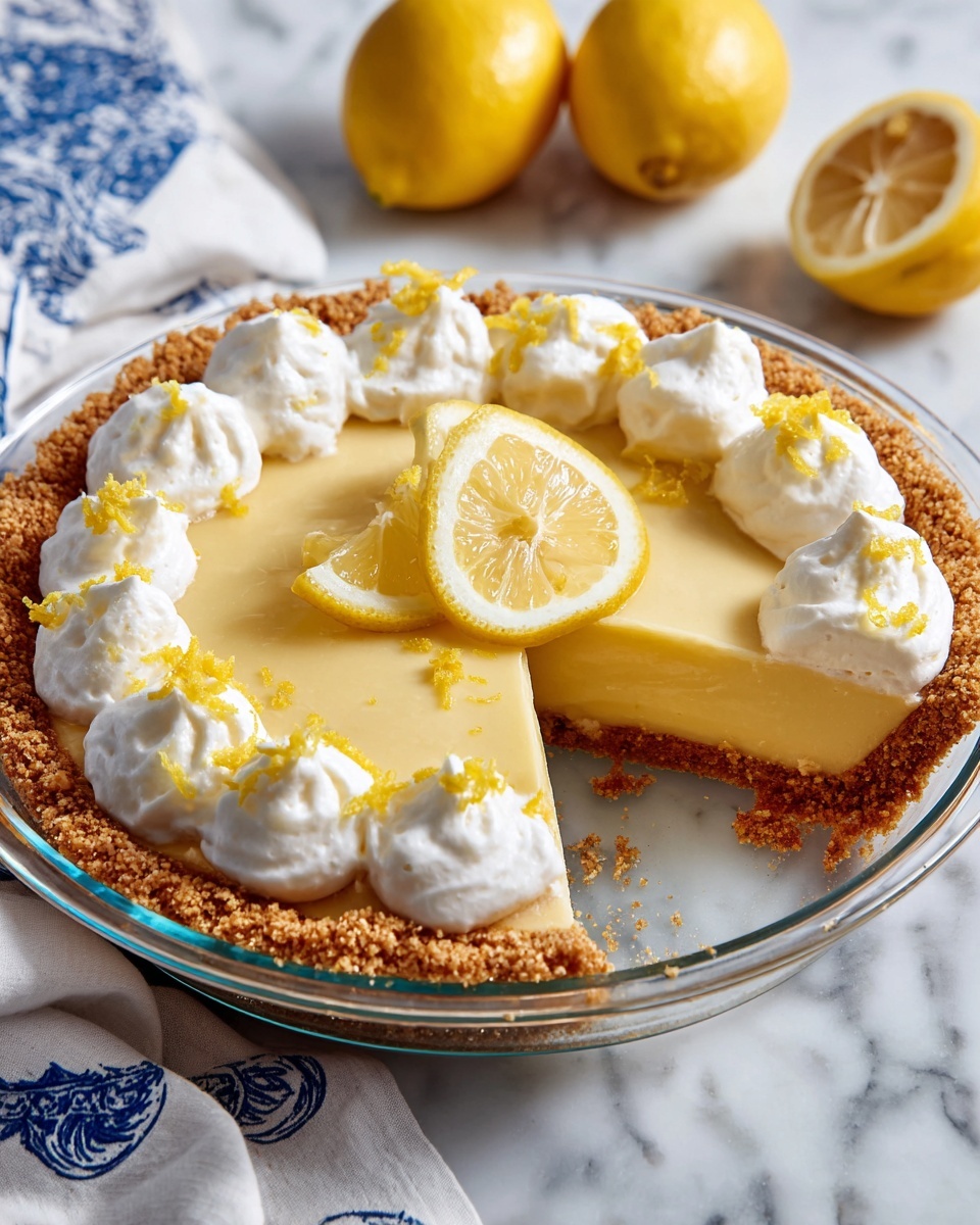 Easy Lemon Cream Pie Recipe - Recipe Image