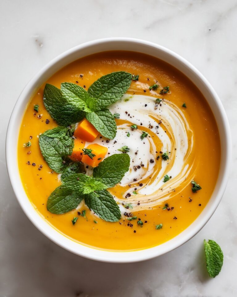 Spicy Butternut Squash Sweet Potato Soup Recipe
