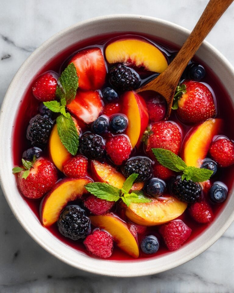 Peach Berry Fruit Salad: A Refreshing Summer Recipe