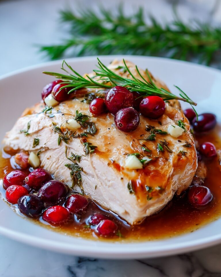 Cranberry and Brie Stuffed Chicken Recipe