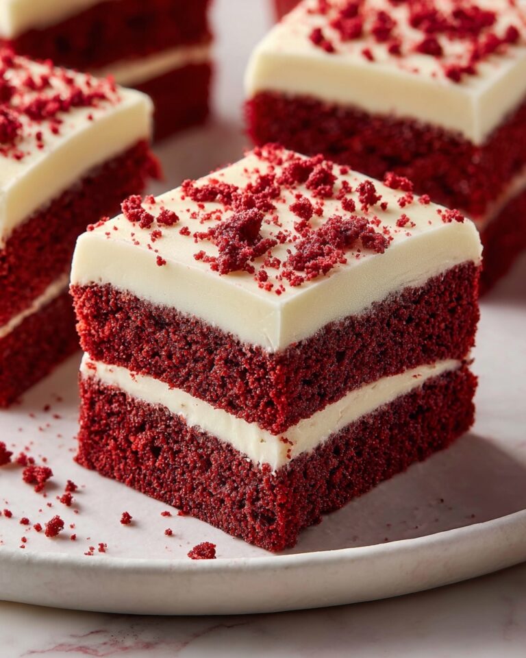 Homemade Red Velvet Brownie Dippers with Cream Cheese Dip Recipe