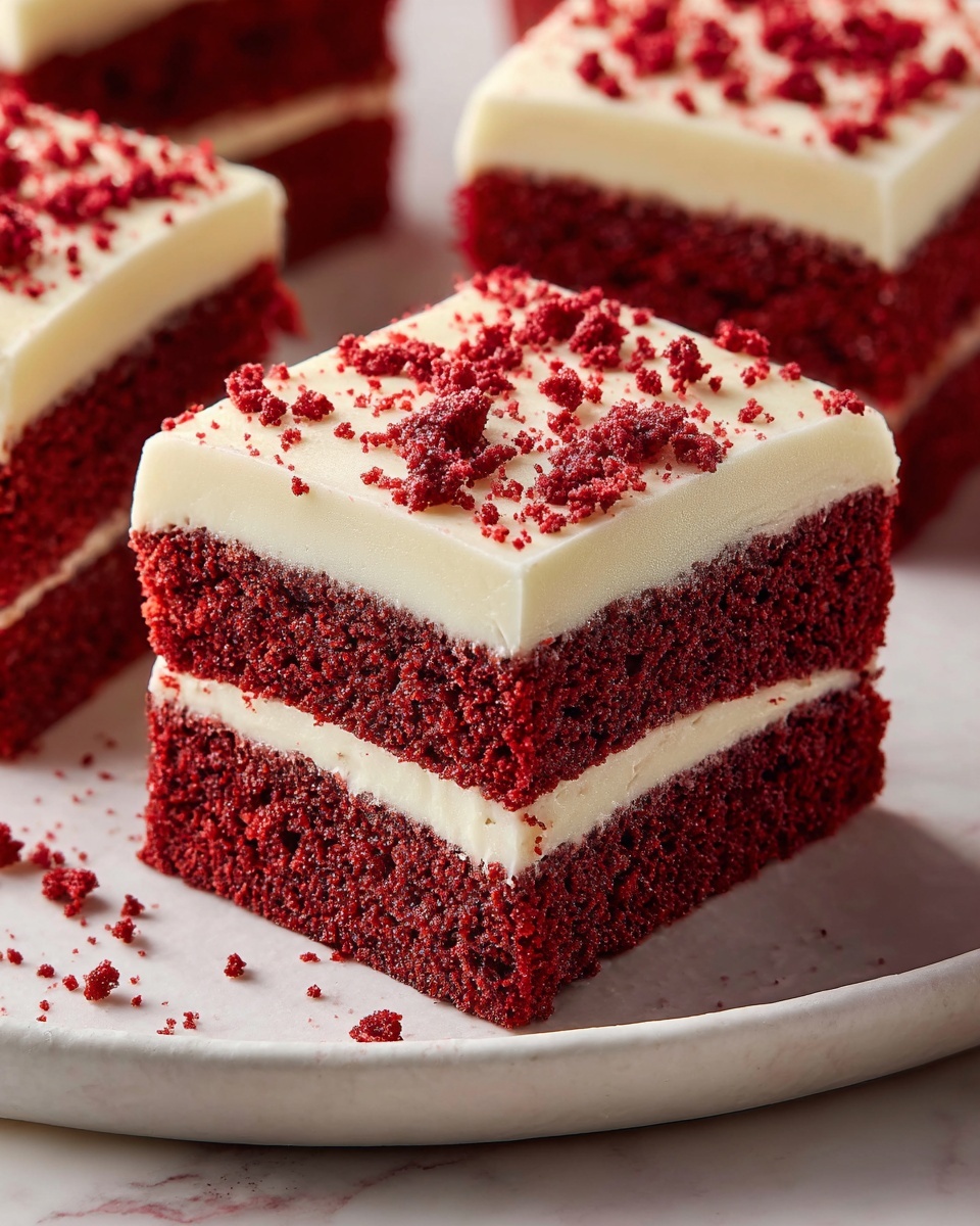 Homemade Red Velvet Brownie Dippers with Cream Cheese Dip Recipe - Recipe Image