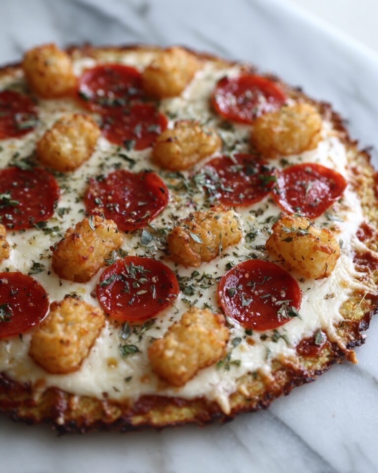 Tater Tot Pizza Casserole Recipe