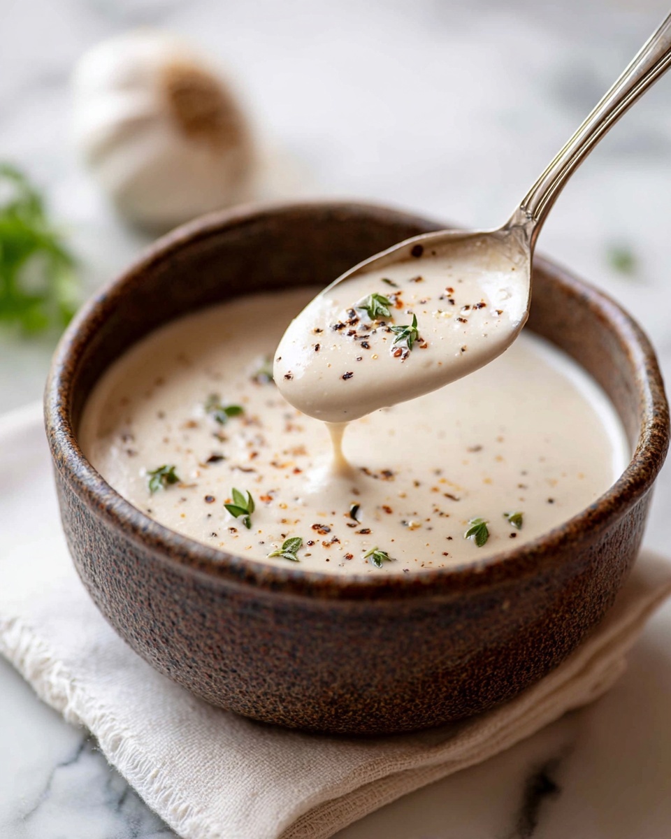 White Garlic Pizza Sauce Recipe - Recipe Image