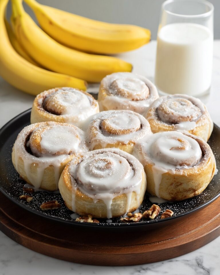 One-Bowl Banana Bread Cinnamon Rolls Recipe