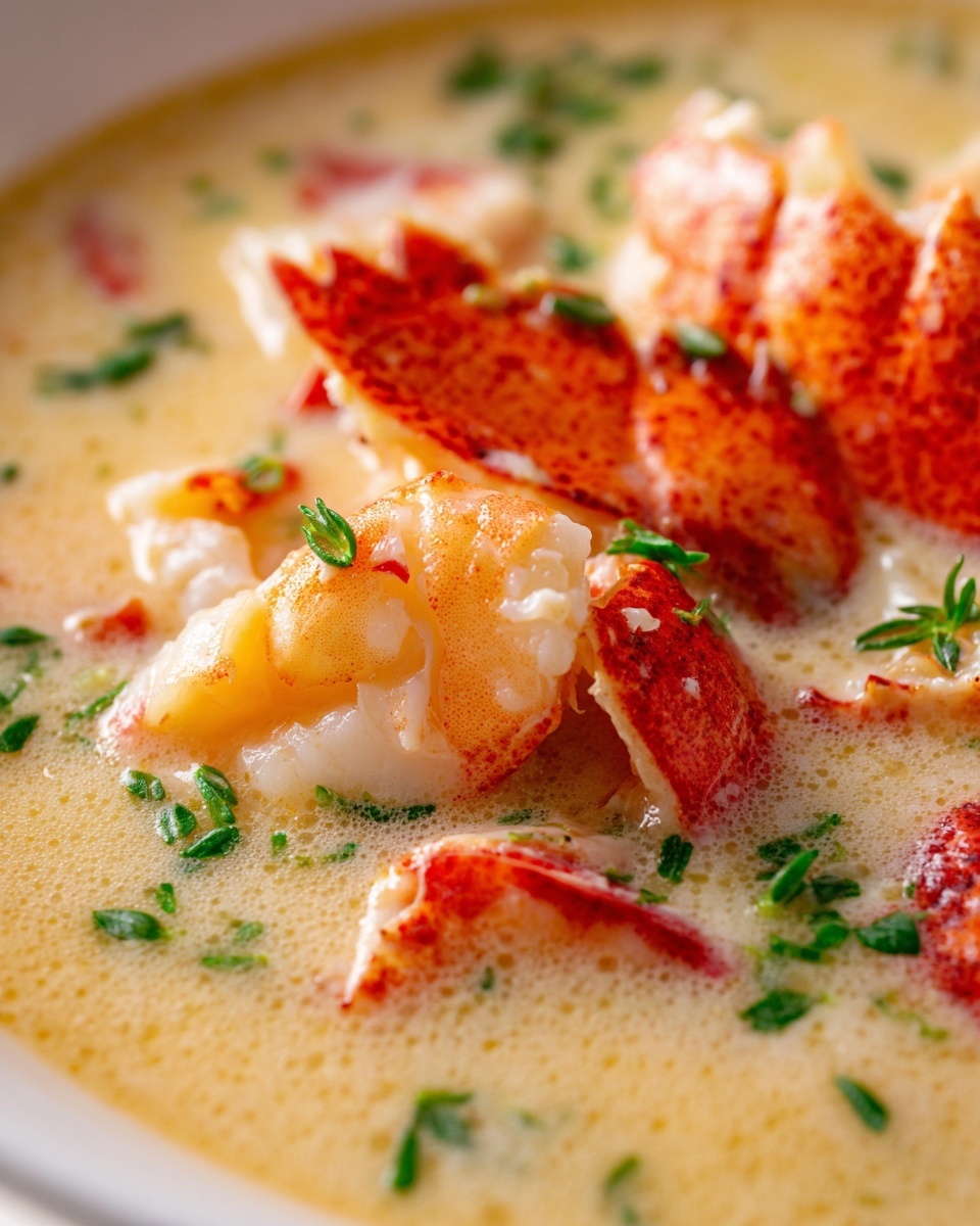 Seafood Bisque with Crab, Shrimp, and Lobster Recipe - Recipe Image