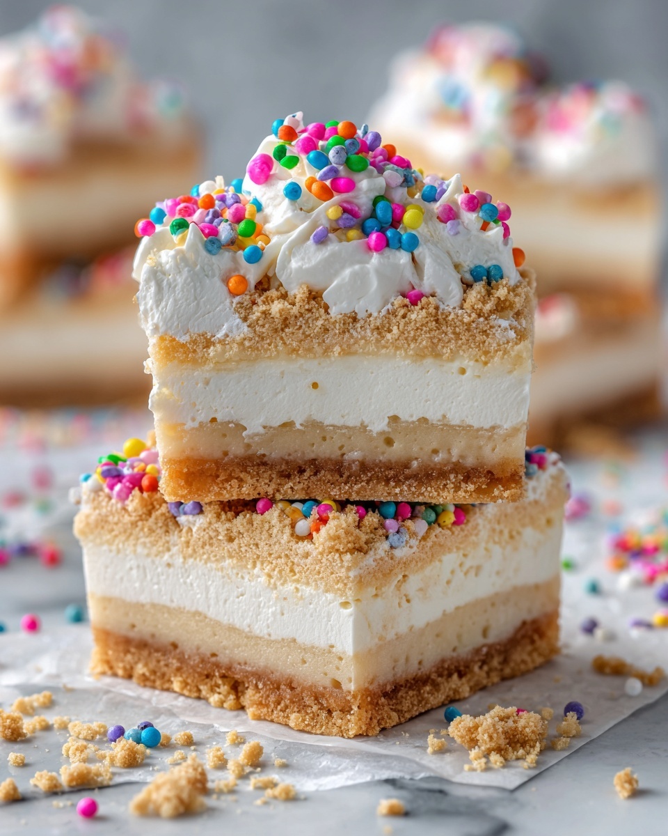 Sugar Cookie Cheesecake Bars Recipe - Recipe Image