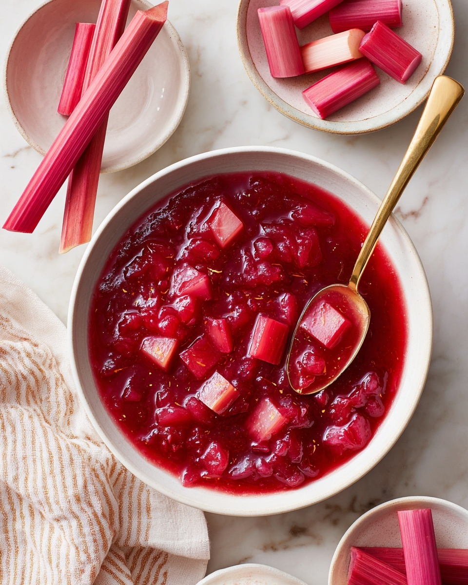 Rhubarb Sauce Recipe - Recipe Image