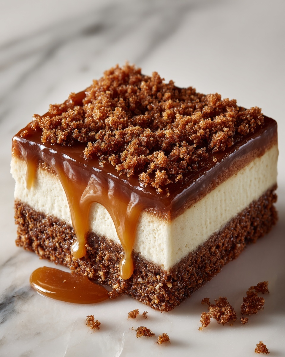 Caramel Cheesecake Bars Recipe - Recipe Image