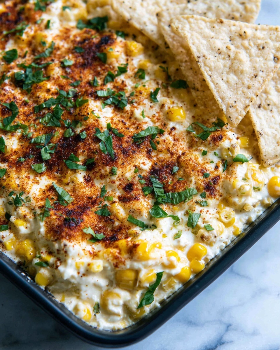 Smoked Mexican Street Corn Dip Recipe - Recipe Image