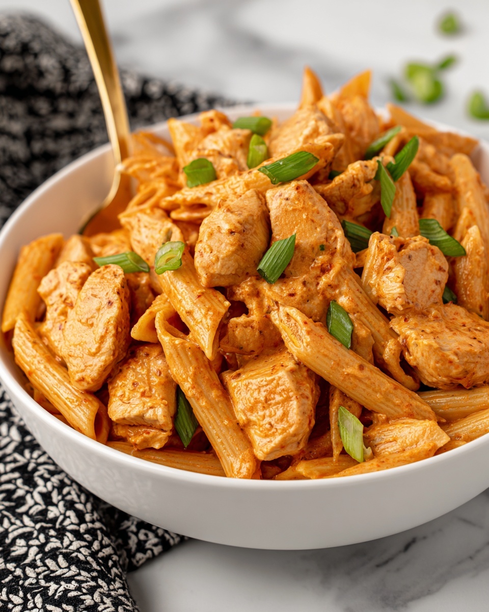 One Pot Creamy Cajun Chicken Pasta Recipe - Recipe Image