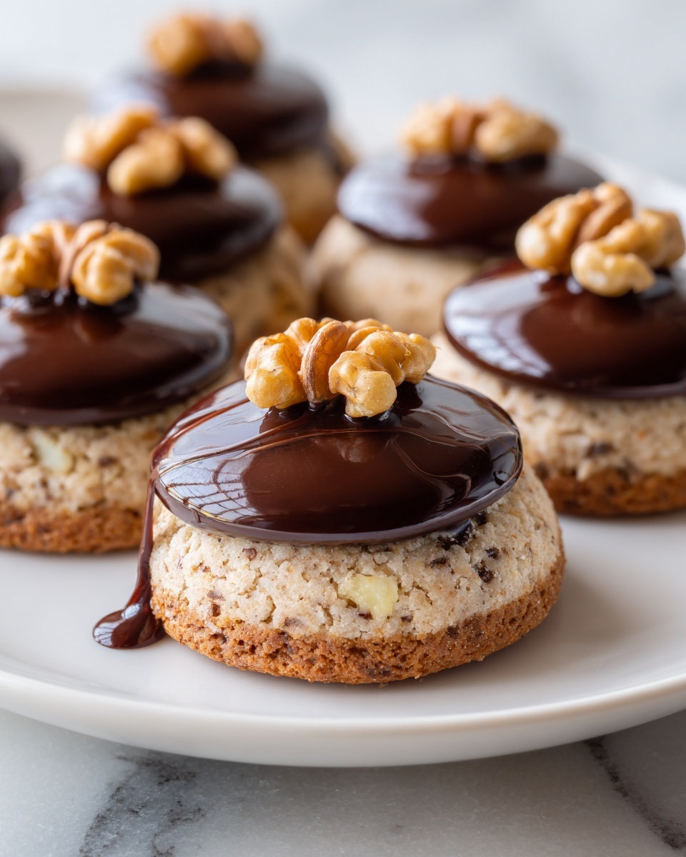 Chocolate Hazelnut Thumbprint Cookies Recipe - Recipe Image