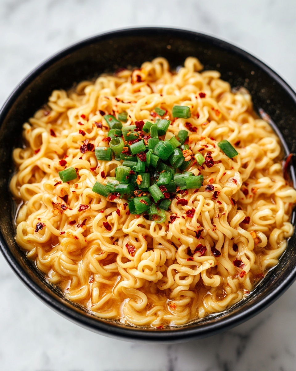 Cheesy Ramen Noodles: The Ultimate Comfort Food Recipe - Recipe Image