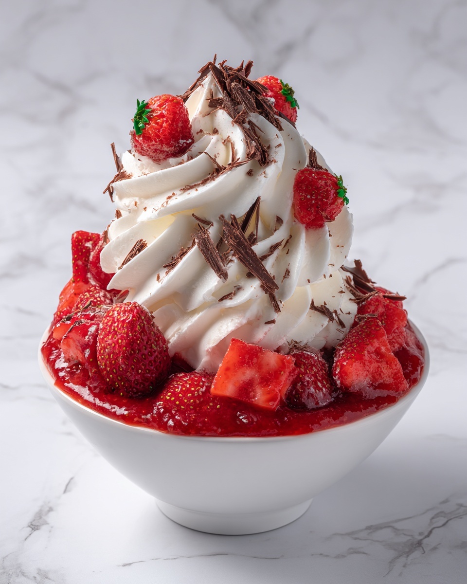 Creamy Strawberry Vanilla Delight Recipe - Recipe Image