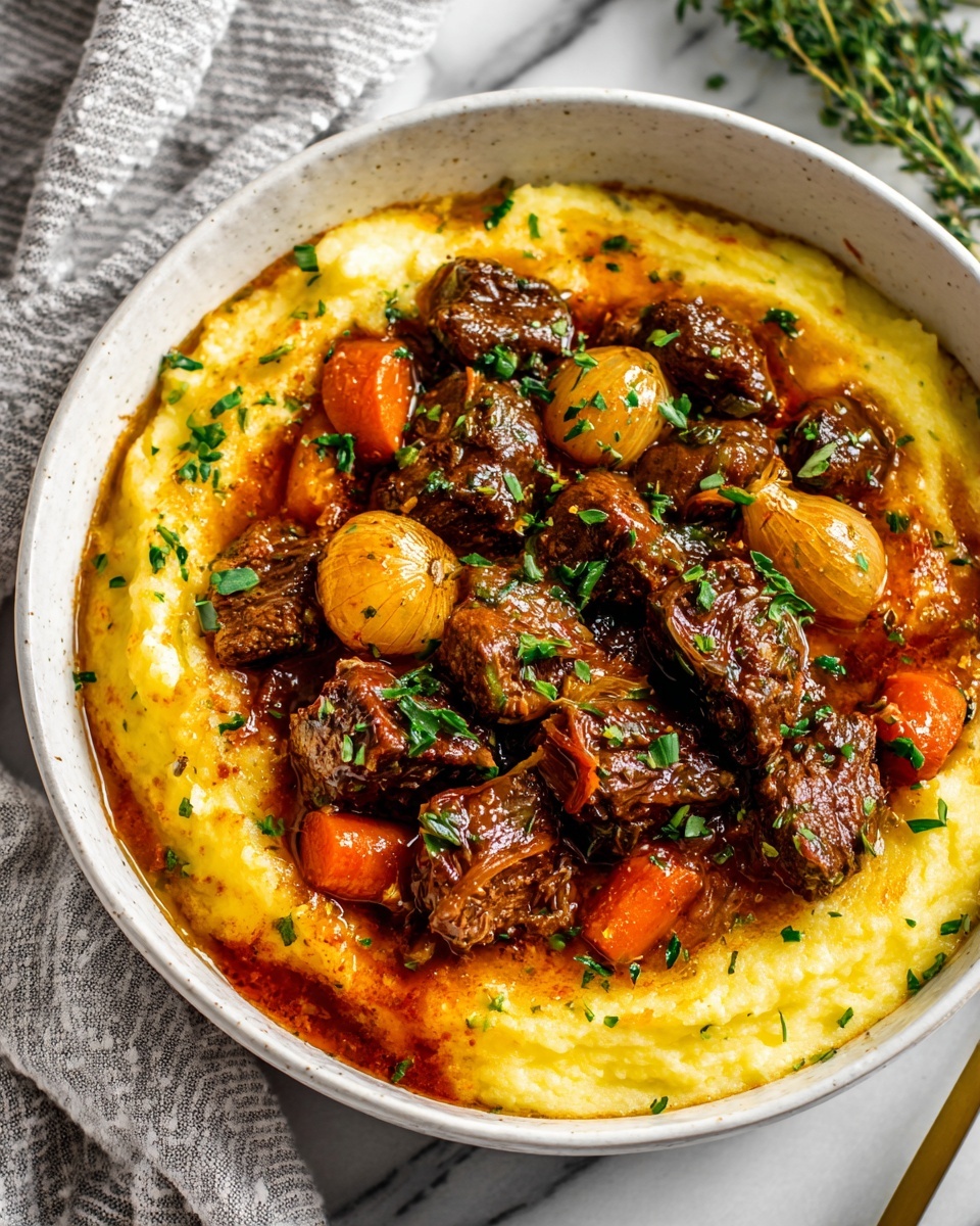 Timeless Beef Stew with a French Twist Recipe - Recipe Image