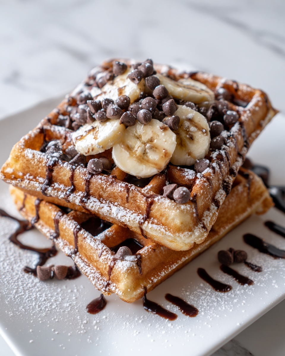 Chocolate Protein Waffles Recipe - Recipe Image