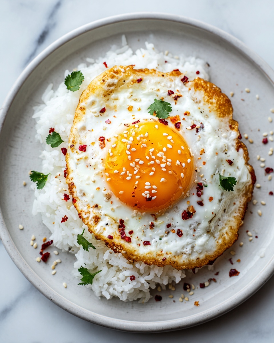 Easy Arroz Con Huevo Frito Recipe - Recipe Image